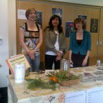 Herbalists Sue Sprung, Dalbinder Bains, Natalia Kerkham Jane Ramsden offered herbal activities